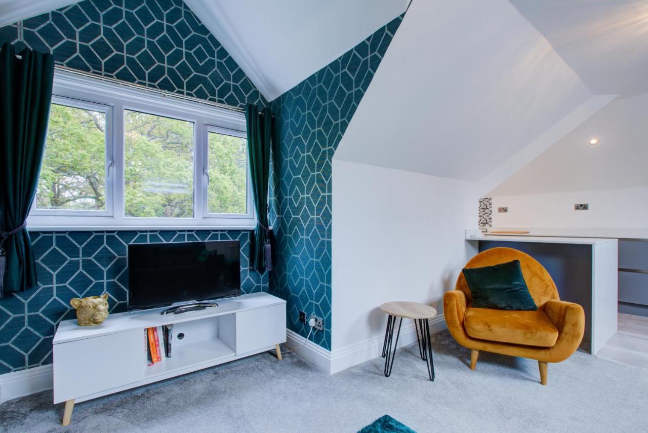 Luxury 3 Bedroom Apartment Close To Beach, Bournemouth & Meyrick Park Exteriör bild