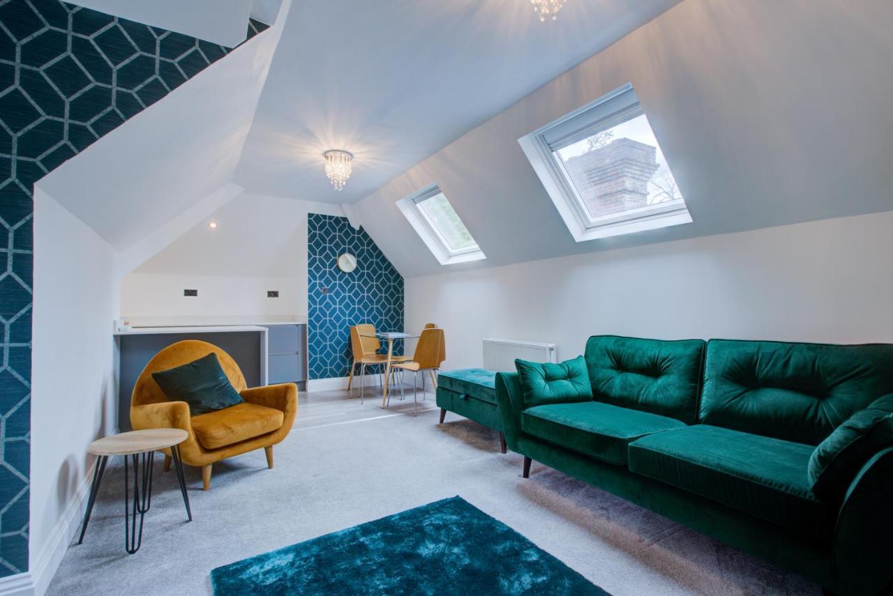Luxury 3 Bedroom Apartment Close To Beach, Bournemouth & Meyrick Park Exteriör bild