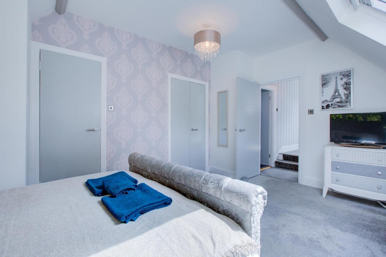 Luxury 3 Bedroom Apartment Close To Beach, Bournemouth & Meyrick Park Exteriör bild
