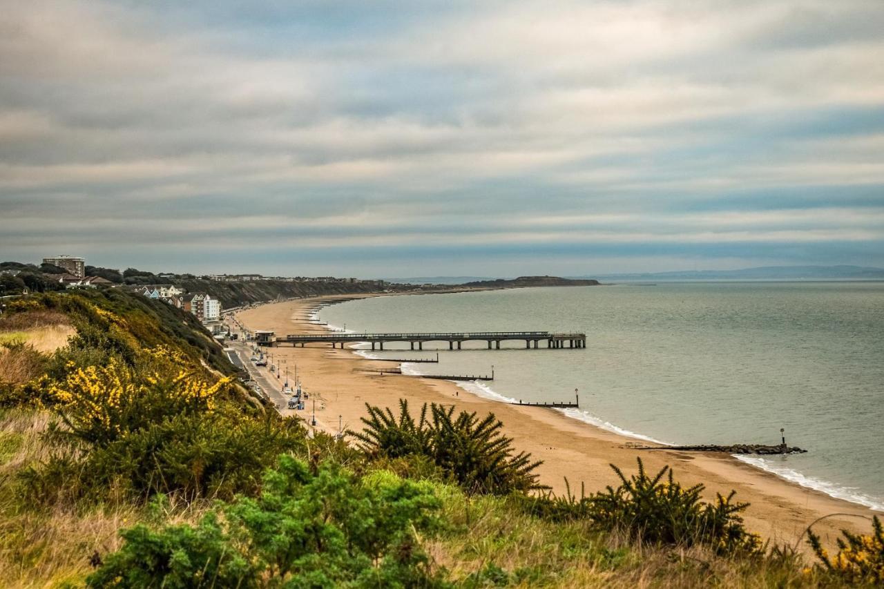 Luxury 3 Bedroom Apartment Close To Beach, Bournemouth & Meyrick Park Exteriör bild