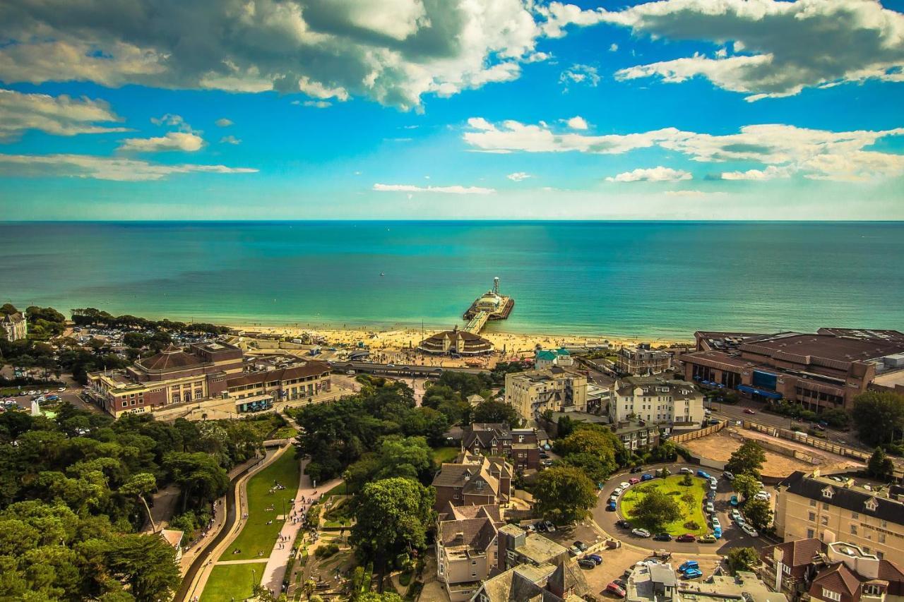 Luxury 3 Bedroom Apartment Close To Beach, Bournemouth & Meyrick Park Exteriör bild